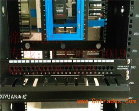 12口网络配线架 高效网络管理的基石